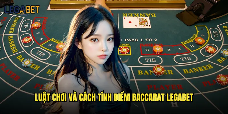 Baccarat tại Legabet có dễ thắng như lời đồn không? 2 Luật chơi và cách tính điểm Baccarat Legabet