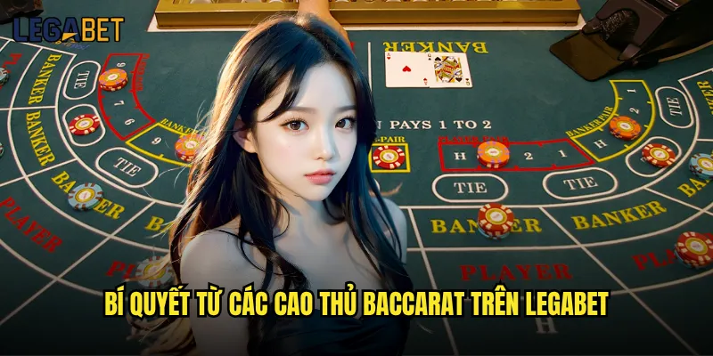 Baccarat tại Legabet có dễ thắng như lời đồn không? 3 Bí quyết từ các cao thủ Baccarat trên Legabet